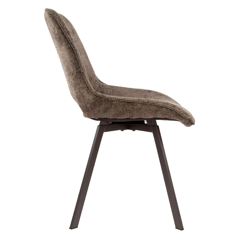 draaibare eetkamerstoelen Eldan taupe set van 4 afbeelding 4