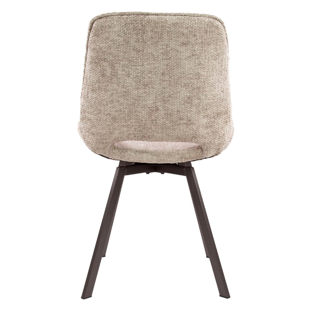 draaibare eetkamerstoelen Eldan zand afbeelding 3