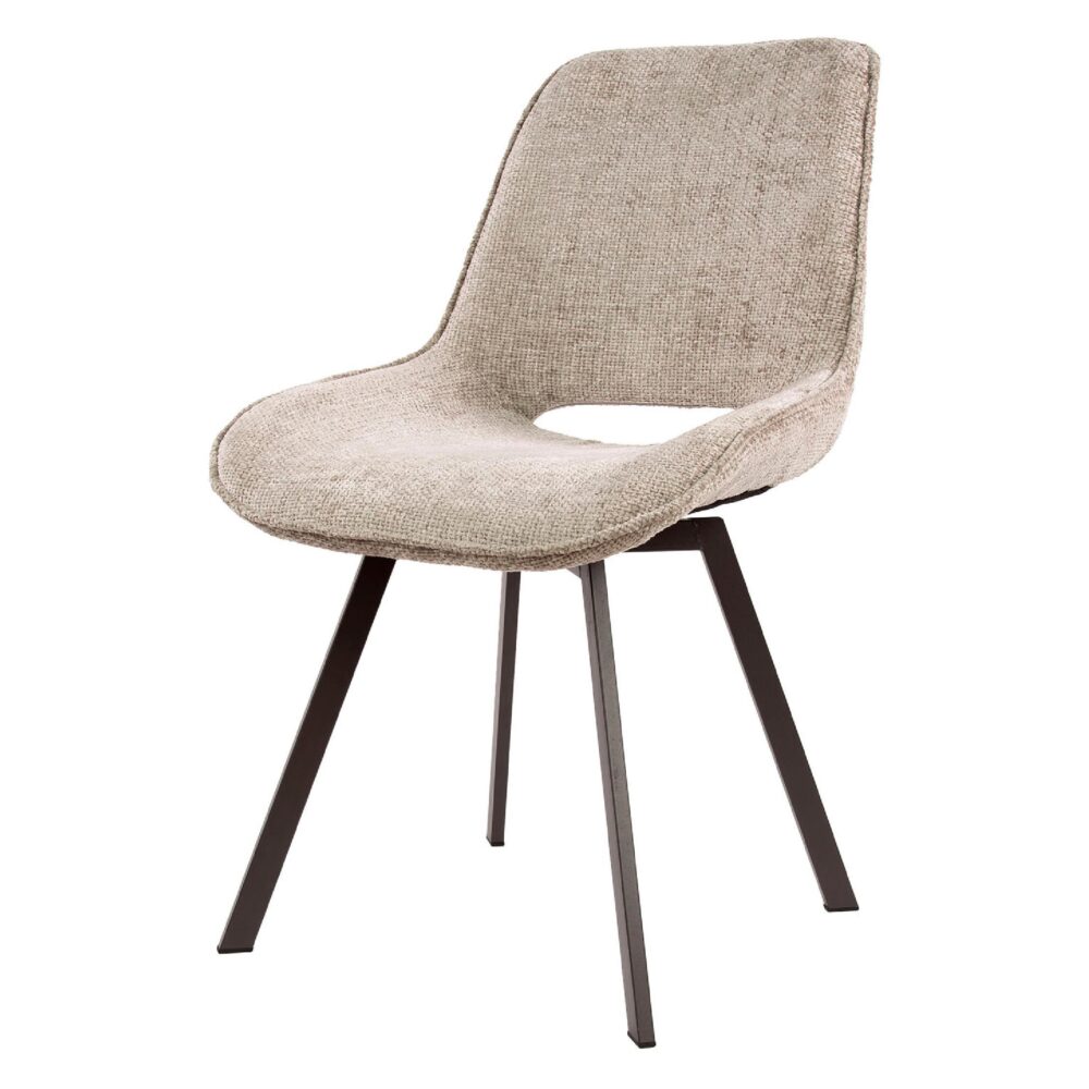 draaibare eetkamerstoelen Eldan zand afbeelding 1