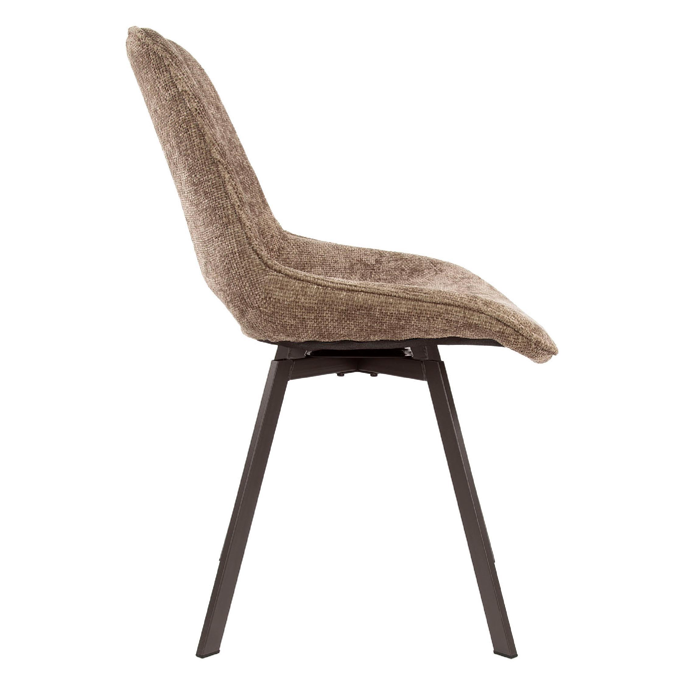 draaibare eetkamerstoelen Eldan champagne afbeelding 4