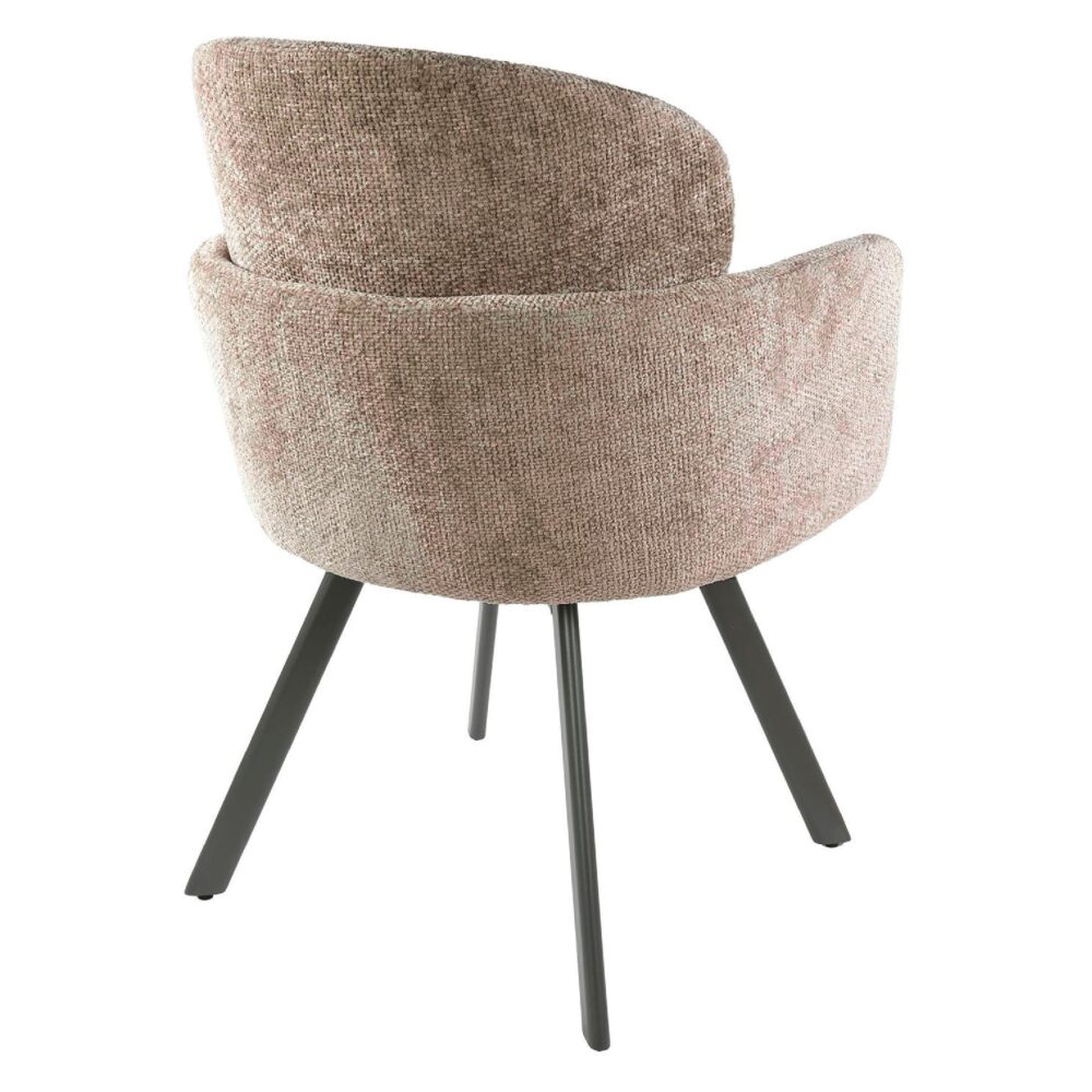 draaibare eetkamerstoelen Ami zand afbeelding 5