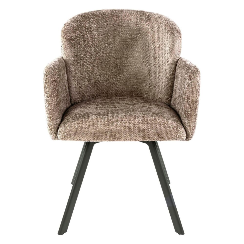 draaibare eetkamerstoel Ami champagne afbeelding 2