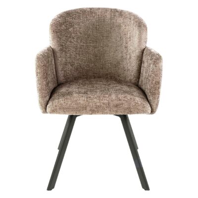 draaibare eetkamerstoel Ami champagne afbeelding 2