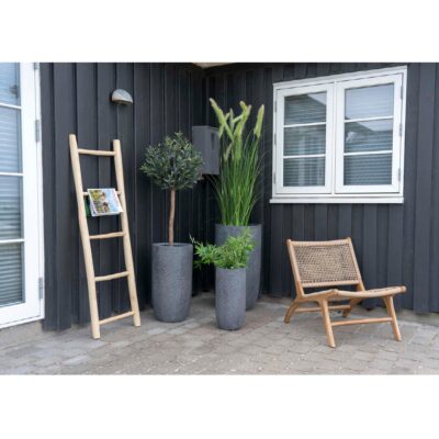 houten decoratieve ladder handdoekrek afbeelding 5