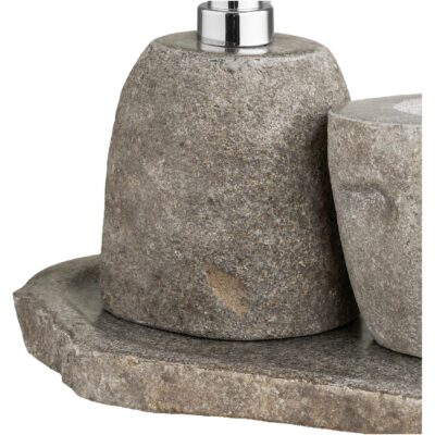 natuurstenen badkamer accessoires set afbeelding 4