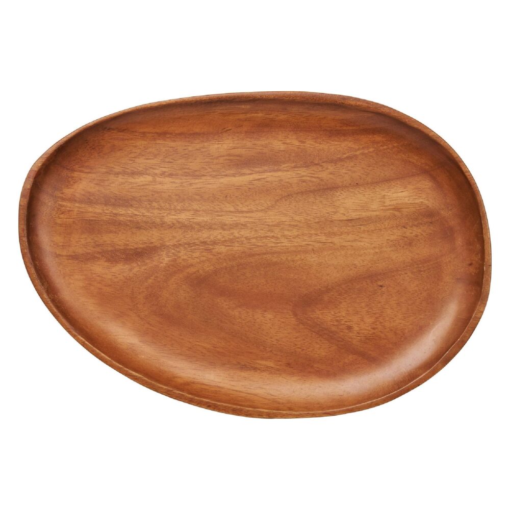 acaciahouten dienblad 28x39 cm afbeelding 2