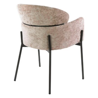 Alea eetkamerstoelen zand met armleuning afbeelding 5