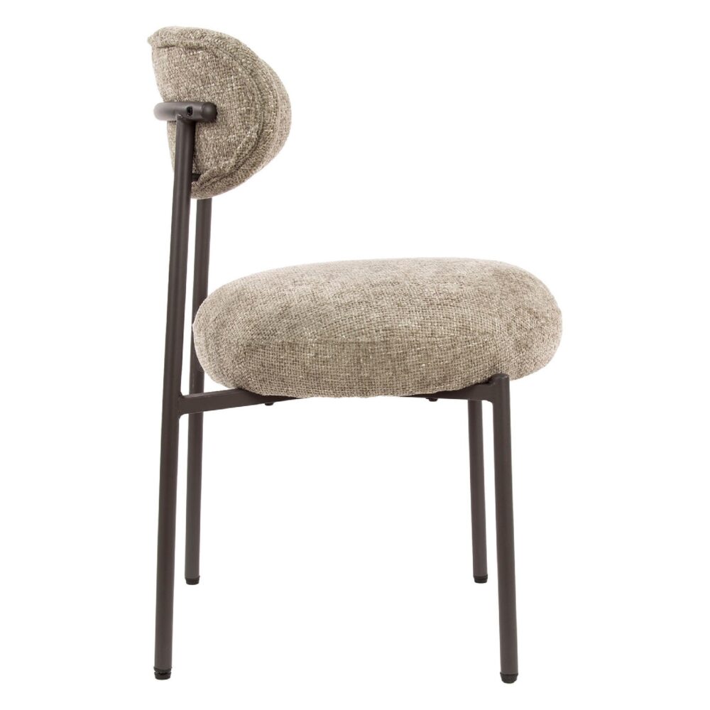 Vesk eetkamerstoelen set van 2 zand afbeelding 4