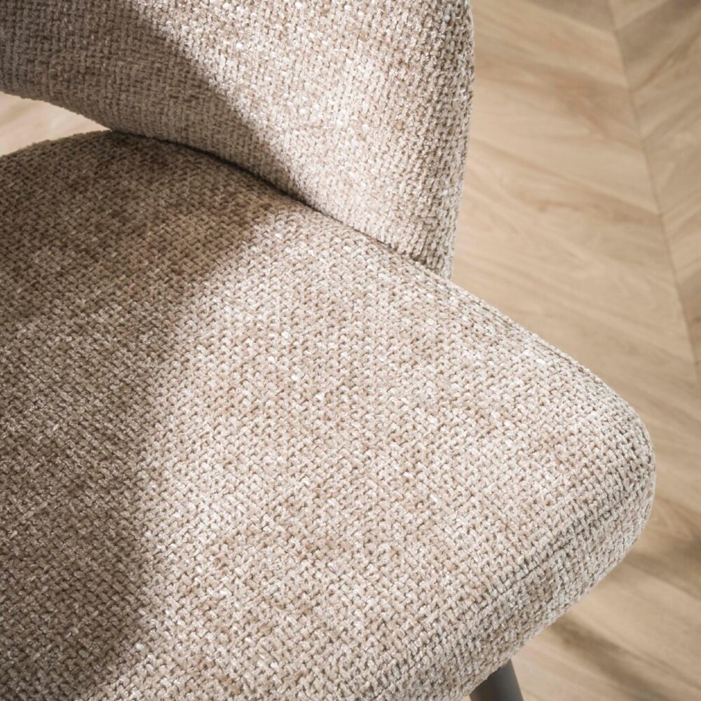 Vesk eetkamerstoelen set van 2 zand afbeelding 10