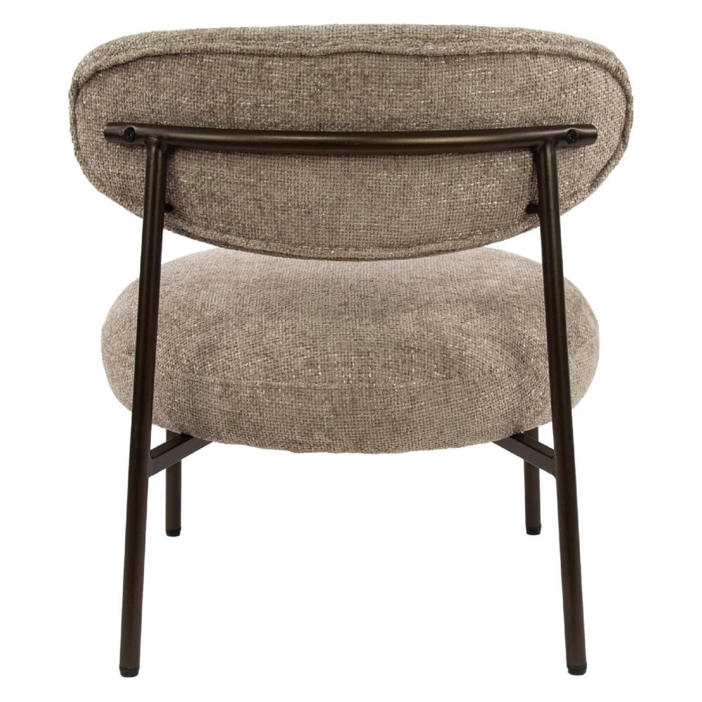 fauteuil met pocketvering zand afbeelding 3