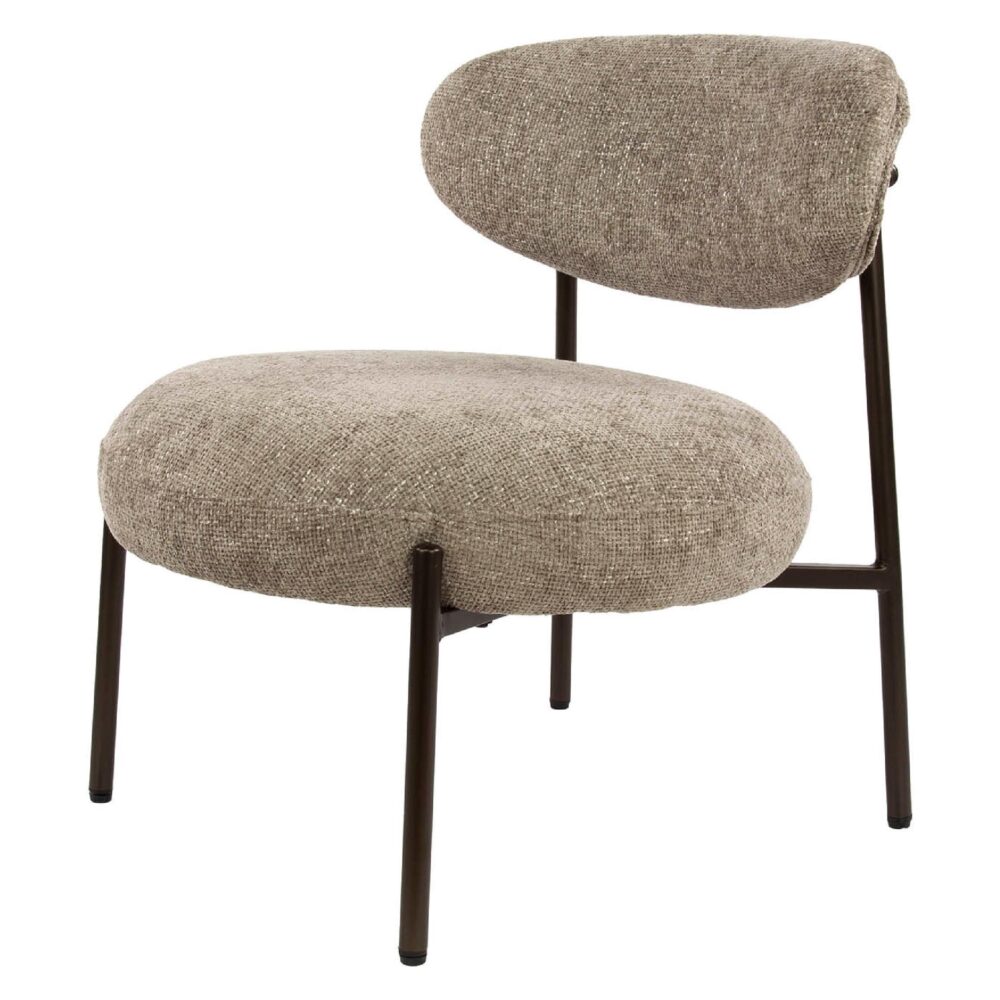 fauteuil met pocketvering zand afbeelding 1