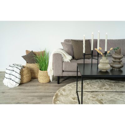 zwarte stalen kandelaar afbeelding 4