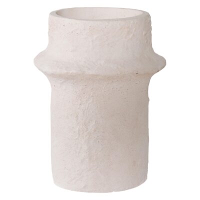 witte cement kandelaars set afbeelding 7