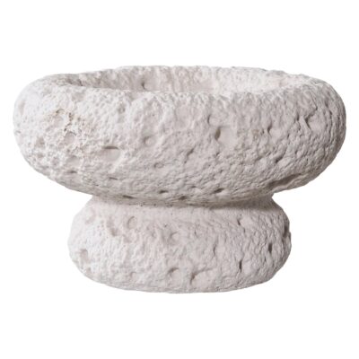 grijze cement kandelaars set afbeelding 2