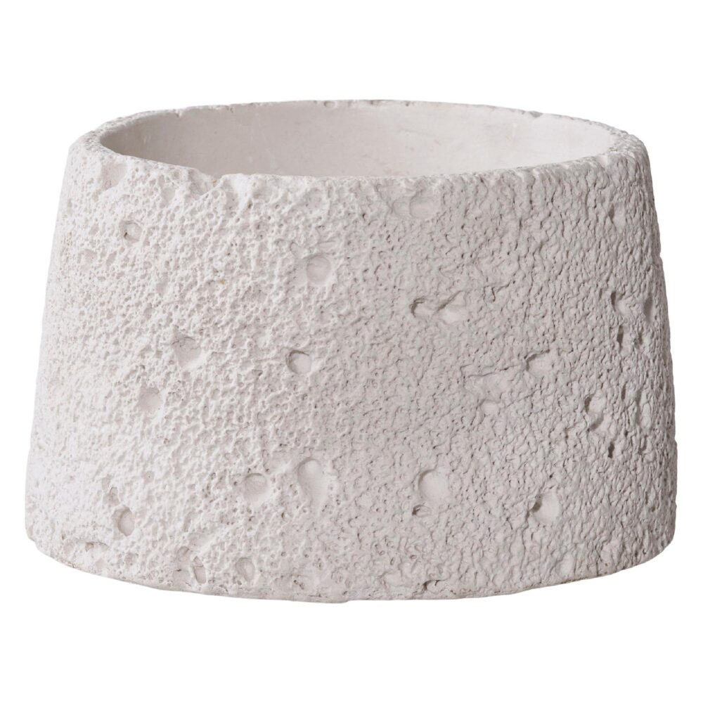 grijze cement kandelaars set afbeelding 3