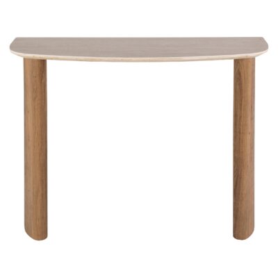 Sorell travertin kaptafel hal afbeelding 1