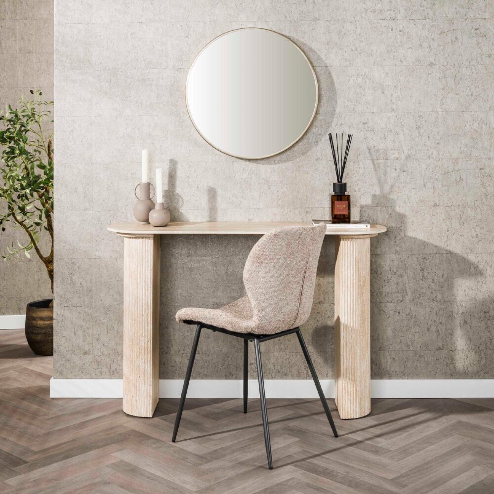 kaptafel Nino travertin look afbeelding 3