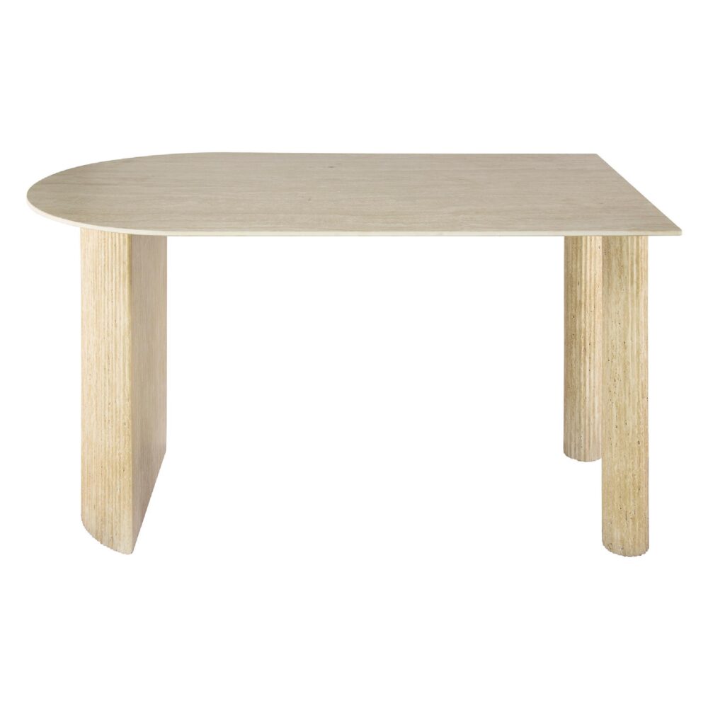 keramiek eettafel Nino 140 cm afbeelding 1