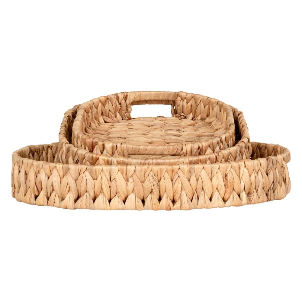 jute dienbladen set van 3 afbeelding 4