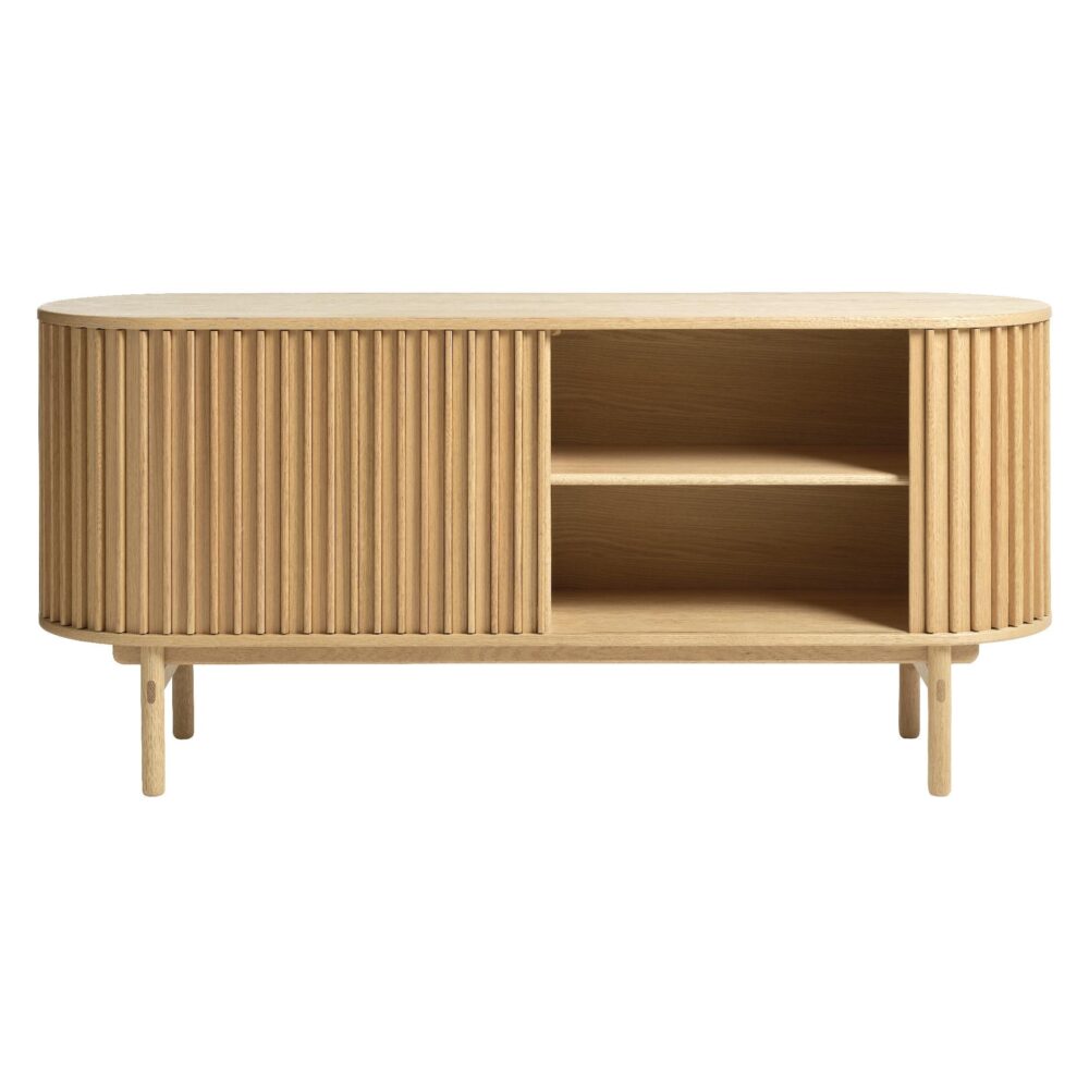 ovaal eiken dressoir Rana afbeelding 3