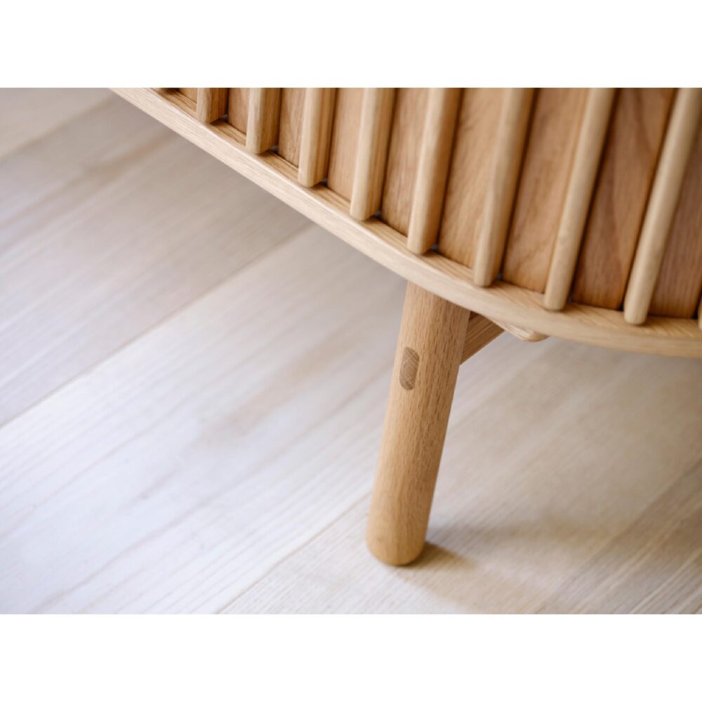 ovaal eiken dressoir Rana afbeelding 12