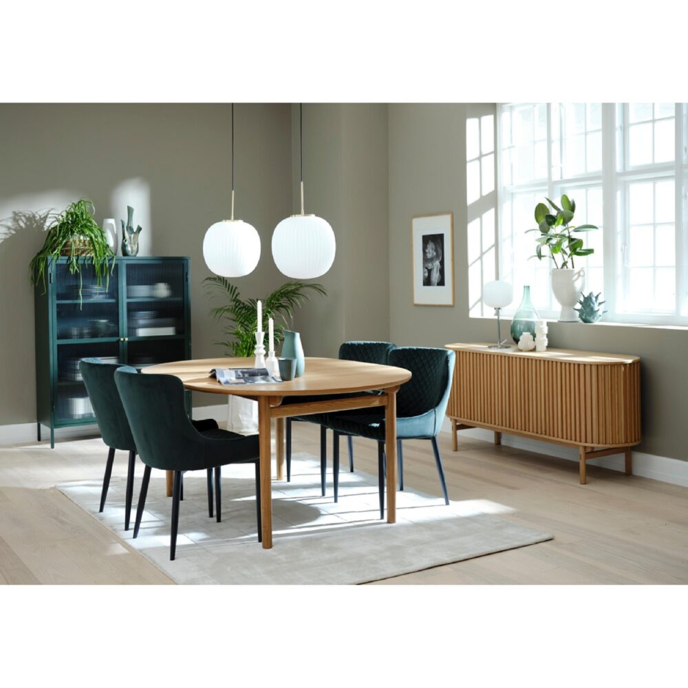 ovaal eiken dressoir Rana afbeelding 9
