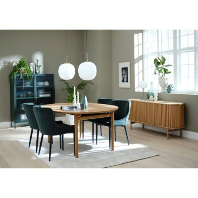 ovaal eiken dressoir Rana afbeelding 9