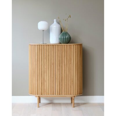 ovaal eiken opbergkast Rana afbeelding 10