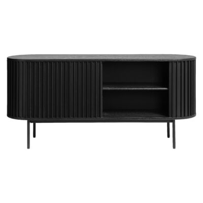 zwart eiken dressoir Yana afbeelding 4