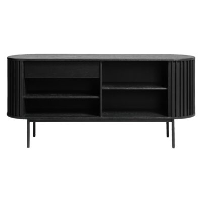 zwart eiken dressoir Yana afbeelding 5