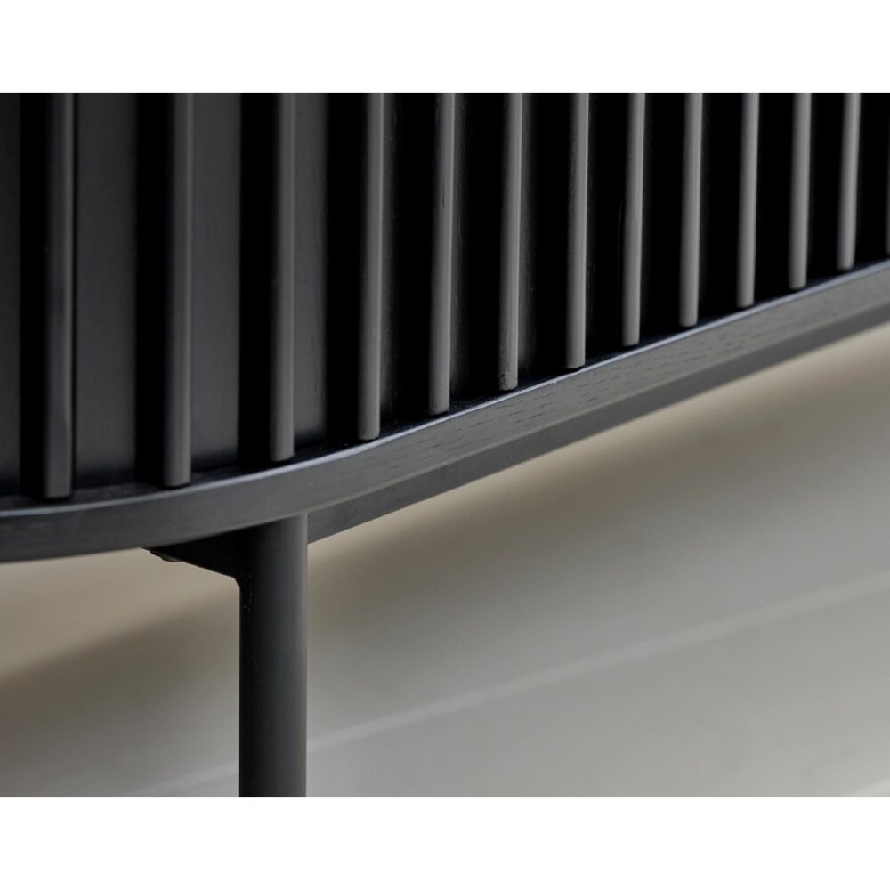 zwart eiken dressoir Yana afbeelding 13