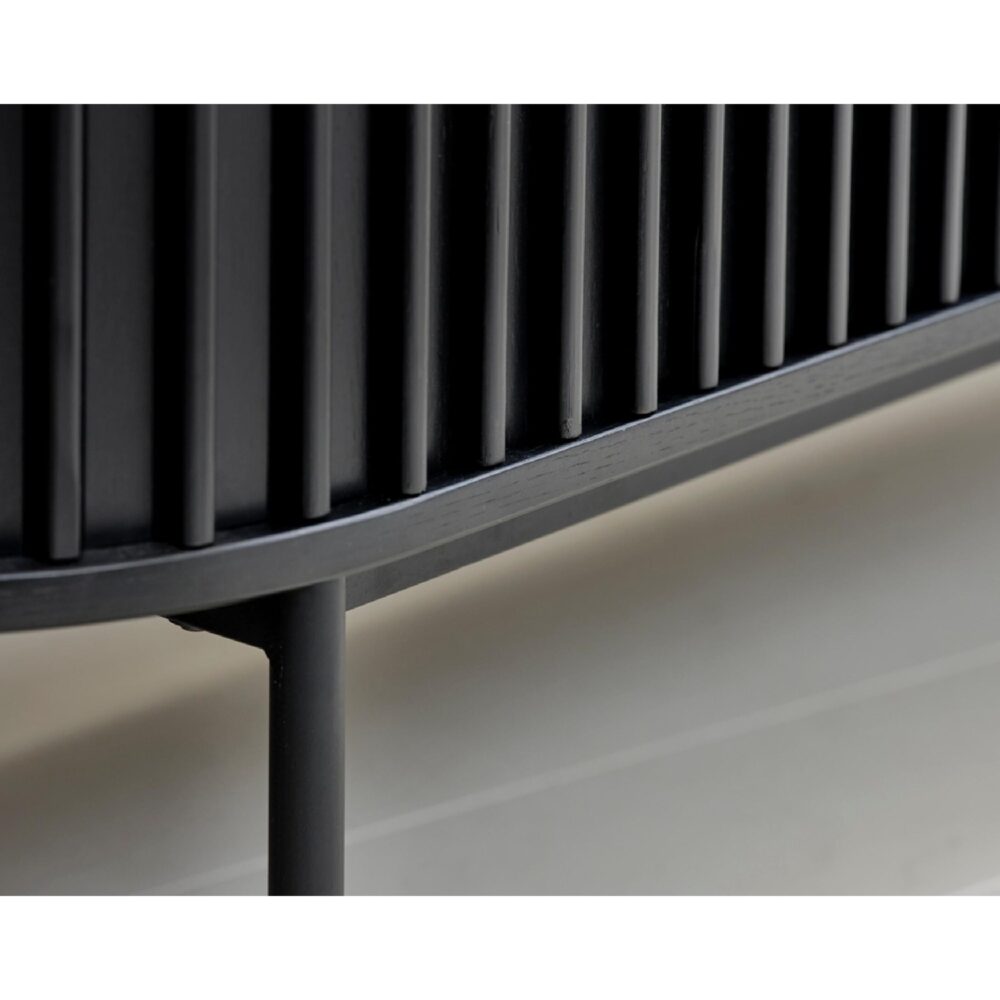 zwart eiken dressoir Yana afbeelding 13