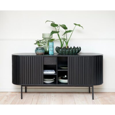 zwart eiken dressoir Yana afbeelding 11