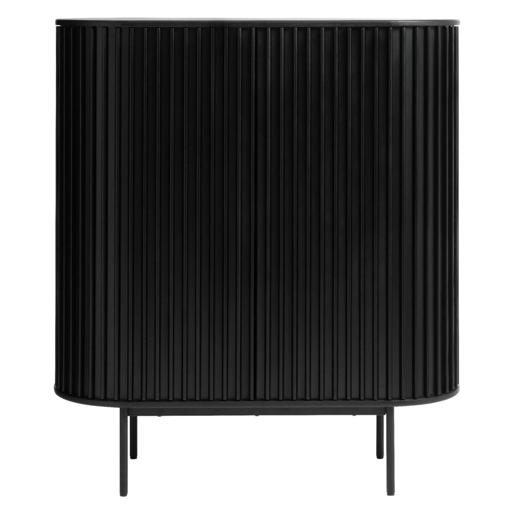 zwarte eiken opbergkast Yana afbeelding 1