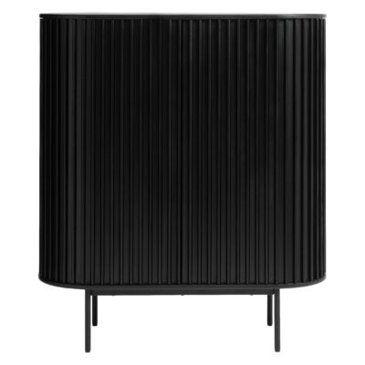 zwarte eiken opbergkast Yana afbeelding 1