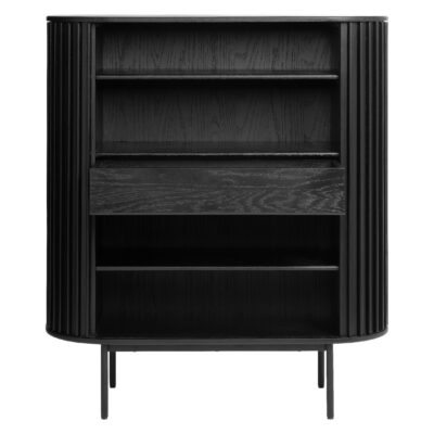 zwarte eiken opbergkast Yana afbeelding 4