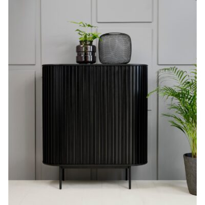 zwarte eiken opbergkast Yana afbeelding 14