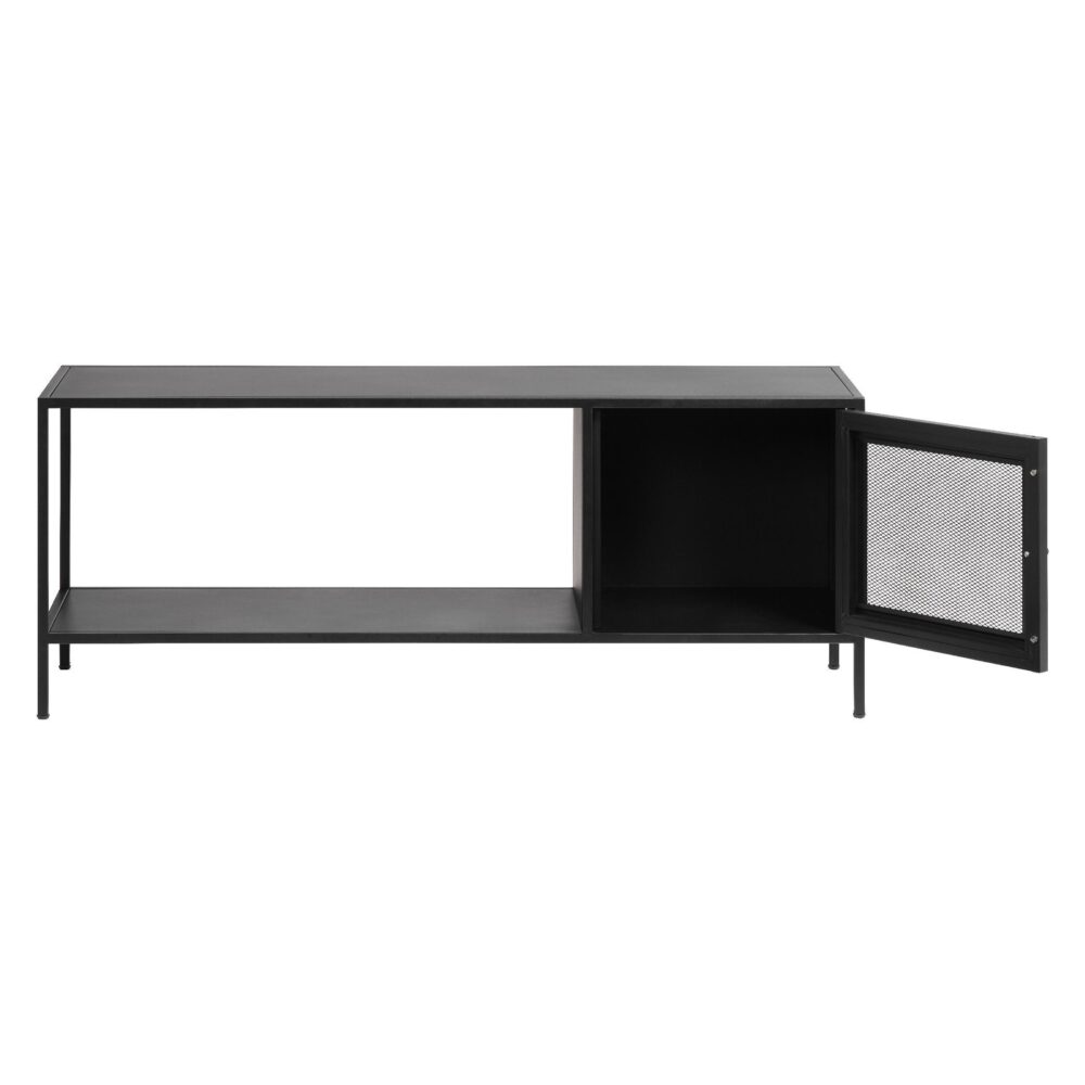 zwart mangohouten tv meubel Sara afbeelding 3
