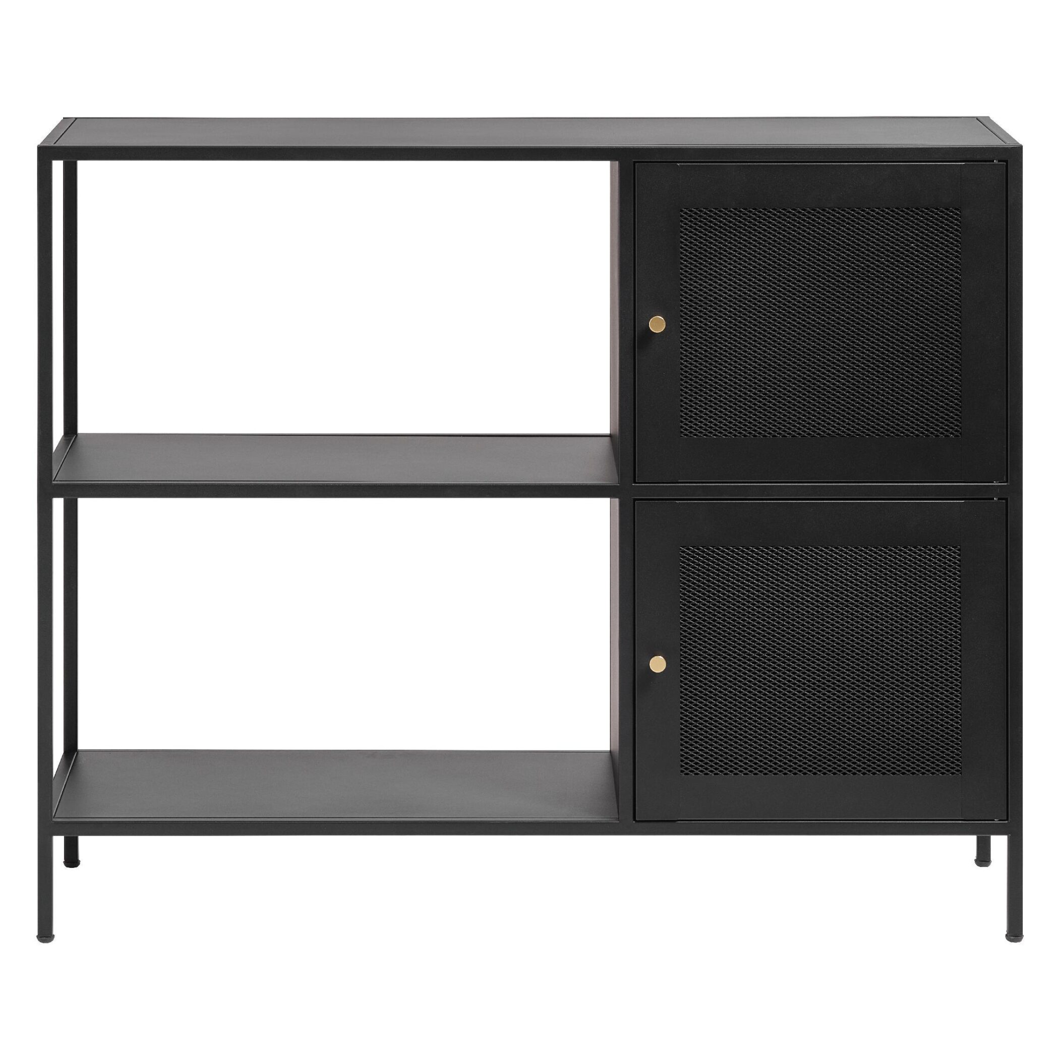 zwart metalen dressoir Sara afbeelding 2