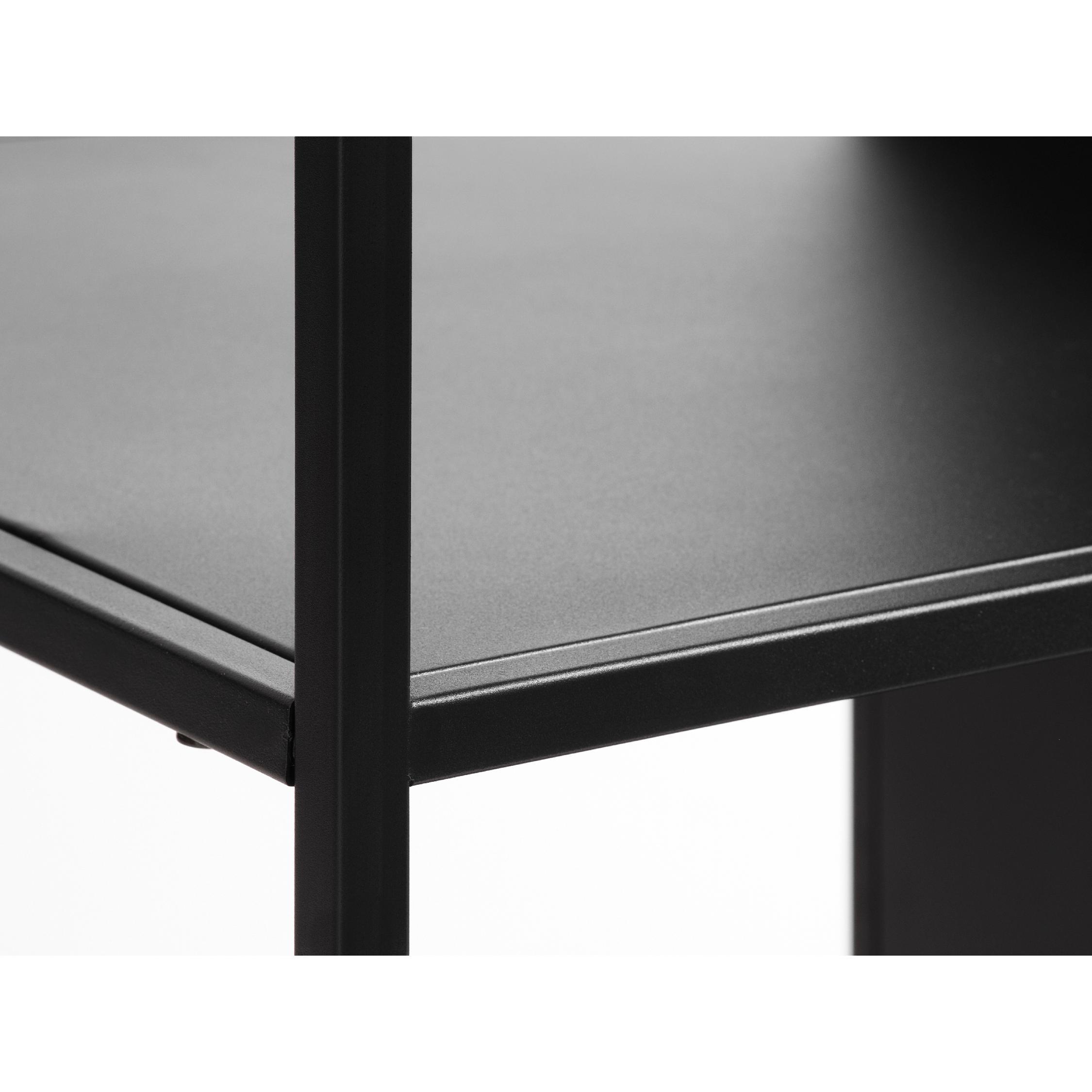 zwarte metalen boekenkast Sara afbeelding 9