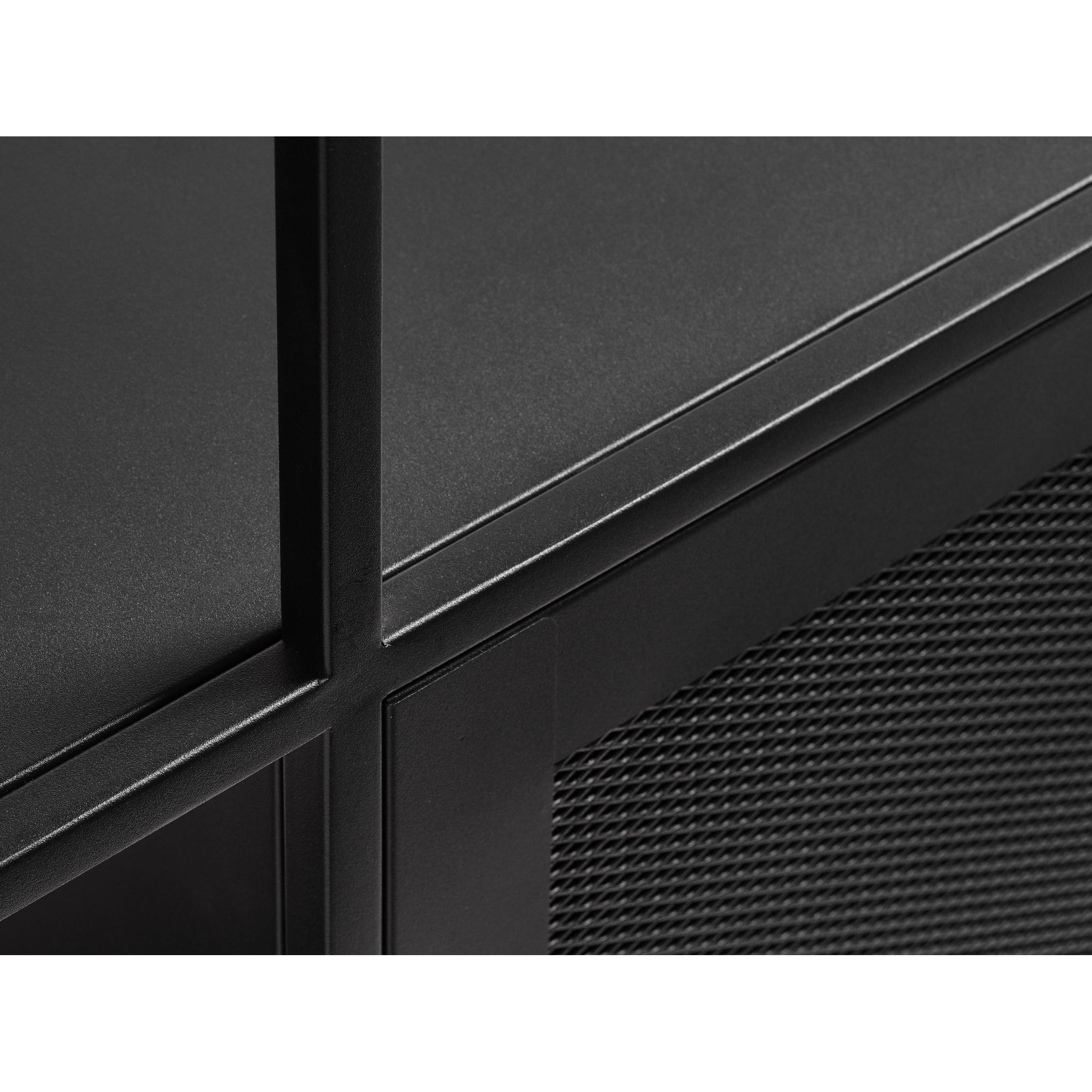 zwarte metalen boekenkast Sara afbeelding 7