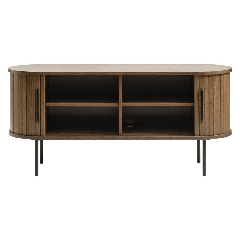 tv-meubel Nova 120 cm bruin eiken afbeelding 3