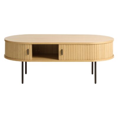 ovale salontafel Nova met opbergruimte afbeelding 3