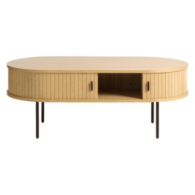 ovale salontafel Nova met opbergruimte afbeelding 5