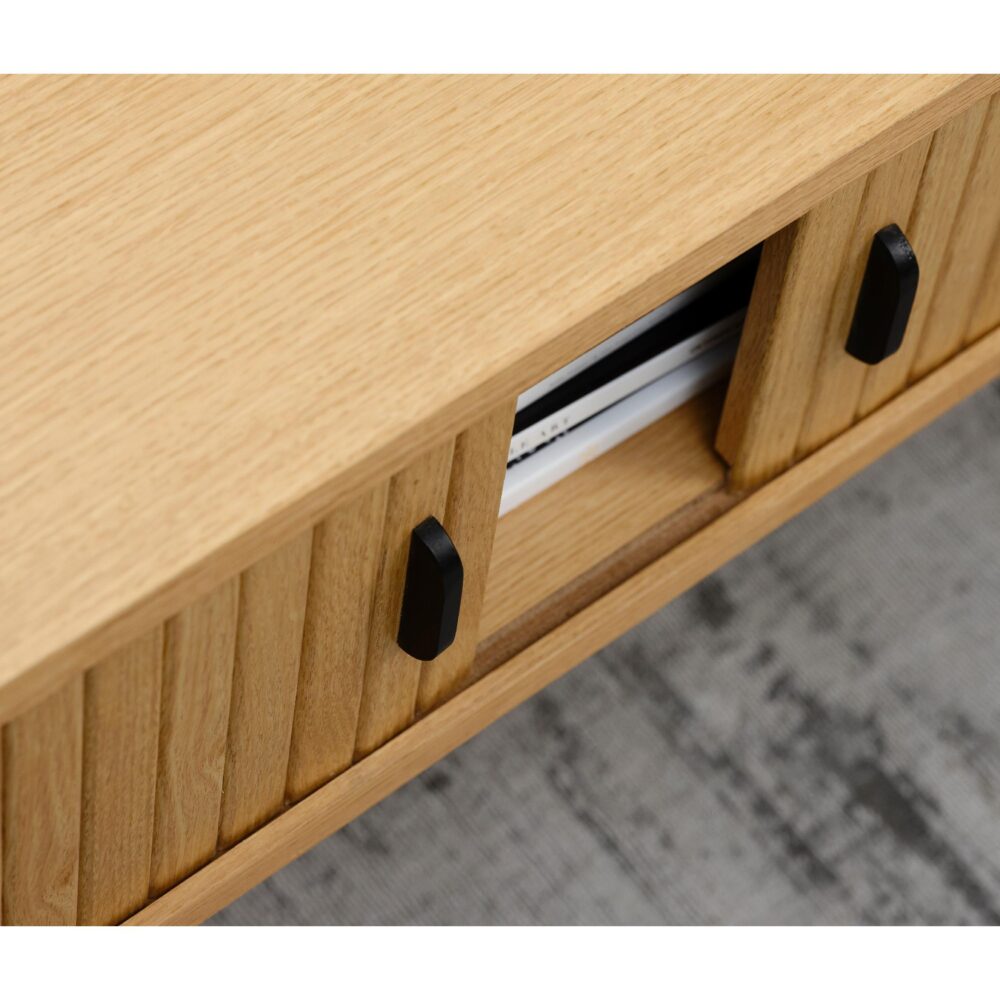 ovale salontafel Nova met opbergruimte afbeelding 9