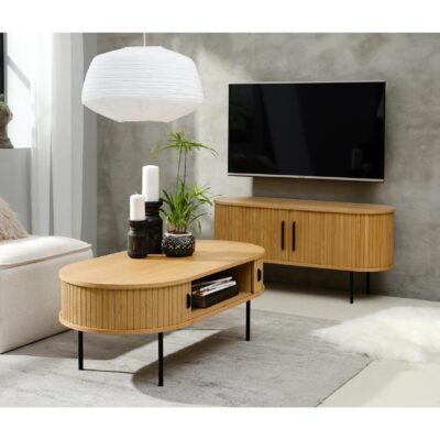 ovale salontafel Nova met opbergruimte afbeelding 8