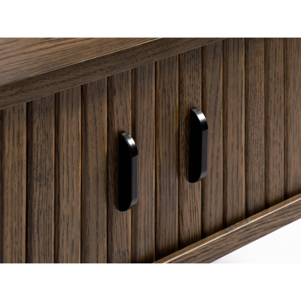 ovale salontafel Nova met schuifdeuren afbeelding 7