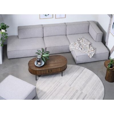 ovale salontafel Nova met schuifdeuren afbeelding 8