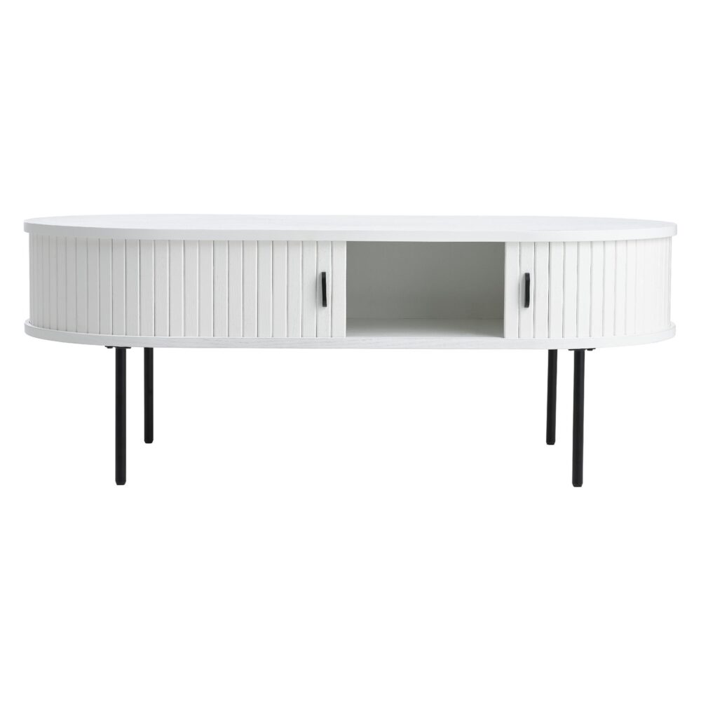 Ovale salontafel Nova met opbergruimte afbeelding 4