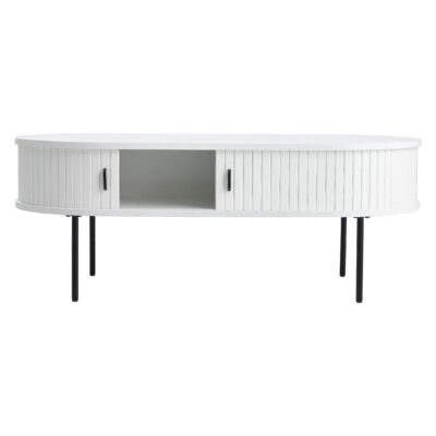 Ovale salontafel Nova met opbergruimte afbeelding 3